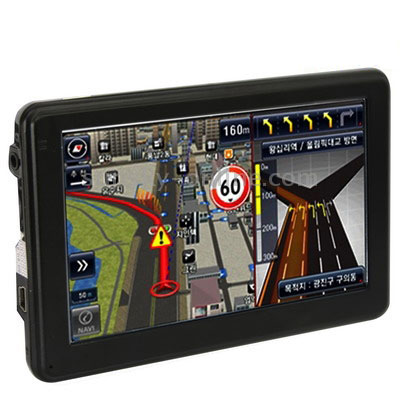 5.0 inch TFT Touch-screen Car GPS Navigator Free 2GB TF Card and Map